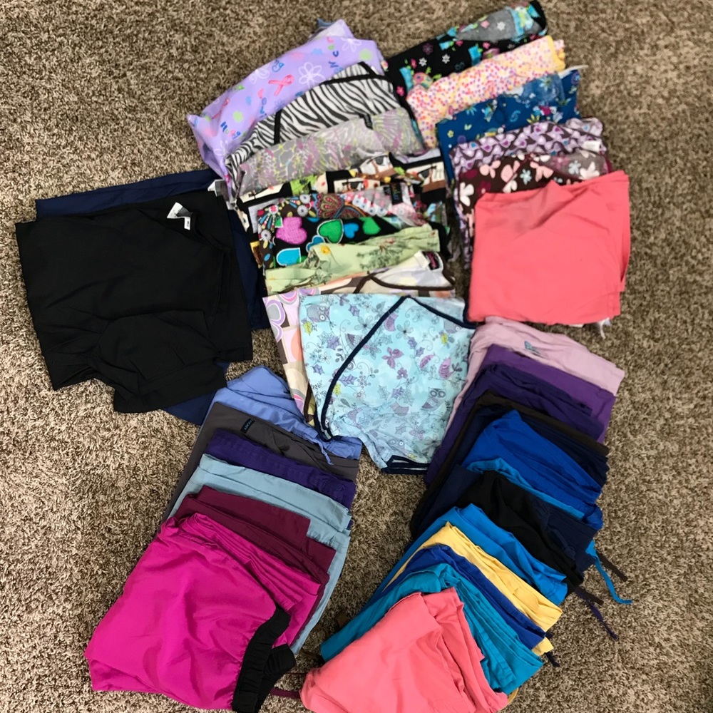 Large lot of scrubs